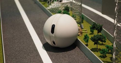 球状智能机器人Rolling Bot可调戏喵星人