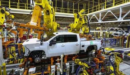 汽车芯片短缺加剧 通用福特北美多座工厂将停产两周