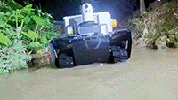 松靈機器人新品丨特種重載防水履帶底盤BUNKER Pro，真的很強