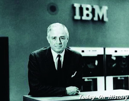 图：IBM创始人托马斯·约翰·沃森