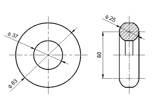 圆形橫截面磁环及θ型圆形橫截面磁环电感器
